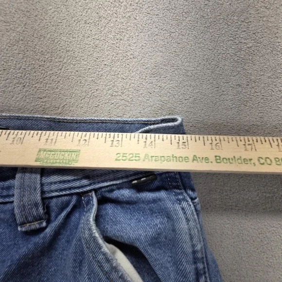 Vans Rowan Jeans Mens Blue Loose Fit Straight Double Knee Skater Y2K Fits 29x30 - Picture 3 of 16